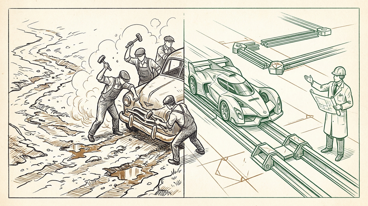 Cover image for 100% of your developers should be building things to improve the workflow. Are they?